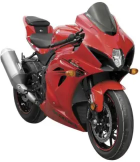 16-115-02 Zero Gravity Smoke Double Bubble Windscreen For 2017-2022 Gsxr1000