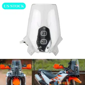 Hl-1941-cl 485motorcycle Fairing Windshield With Led Headlight For Ktm 790/890 Adventure-r 701 Rally Enduro