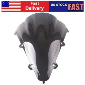 550724937019 Windscreen Wind Shield Protection Fit Yamaha Yzf R1 2004-2005 2006 Motorcycle