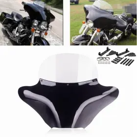 Us-hdf-030-bkcl 667motorparts Batwing Fairing Windshield Kit For Kawasaki Vulcan Vn750 Vn800 Vn900 Vn1500 2000