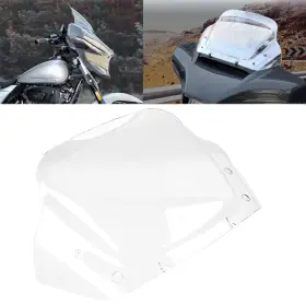 77motors 140123211256 Windshield Windsreen Clear For Harley Street Glide Cvo Flhxse Flhx 2024