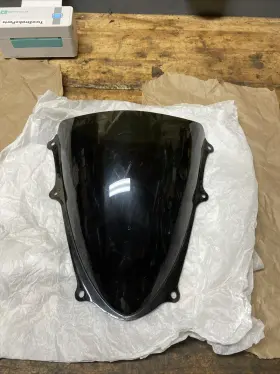 Ws032 9sparts Abs Black Double Bubble Windscreen Windshield For 2009-2016 Suzuki Gsxr1000