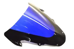 Pa503-42 Aftermarket Double Bubble Blue And Black Windscreen Nos