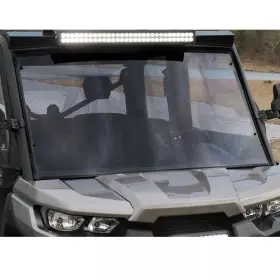Ta1186 Aftermarket Clear Front Full Windshield For 2016-2023 Can-am Defender Hd5 Hd7 Hd8 Hd9 Hd10
