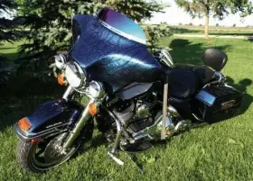 Scrl001 Airblade Open Box Windscreen Harley Davidison Ultra Flth Iridium 4 Inch