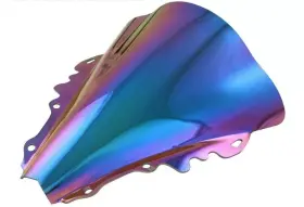 Scry065 Airblade Open Box Iridium Double Bubble Screen For Yamaha Yzf-r6 06-07