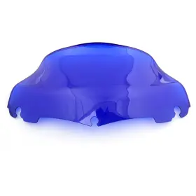 Win-020-blue Amotopart Abs 9 Inch Windshield Fit Touring Electra Street Tri Glide Flht Flhtc 2014-2016 Blue