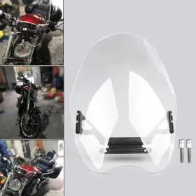 Win-044-clear Amotopart Abs Windshield Windscreen Fit For Vrscf V-rod Muscle 2009-2017 Clear