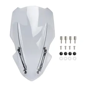 Win-k228-clear Amotopart Windscreen Windshield Screen With Bracket For Kawasaki Z900 2017-2018 Clear