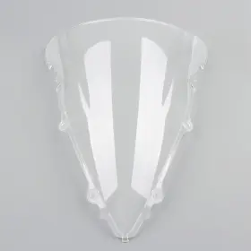 Win-y404-clear Amotopart Windshield Windscreen Double Bubble For Yamaha Yzf R6 2003-05 R6s 2006-09 Clear