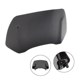 Win-176-blk Areyourshop Universal Adjustable Windshield Clip On Wind Screen Deflector Extension Spoiler