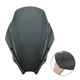 Win-s333-blk Areyourshop Windshield Windscreen Fit For Suzuki Gsx-8s 2023 2024 Blk