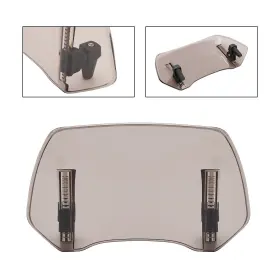 Win-176-smo Artudatech Universal Adjustable Windshield Clip On Wind Screen Deflector Extension Spoiler