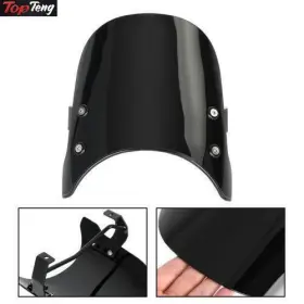 Win-h157-blk Artudatech Abs Motorcycle Windshield Windscreen Fit For Honda Rebel 1100/dct 2021-2022