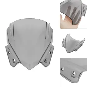 Win-k268-gry Artudatech Windshield Windscreen For Kawasaki Z650 2017-2019 Gray