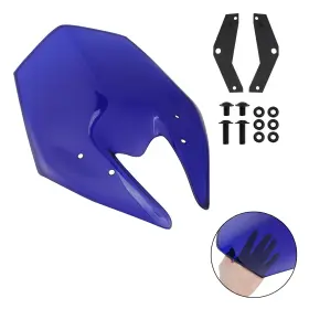 Win-k278-blue Artudatech Windscreen Windshield Bracket Fit For Kawasaki Z900 2025 Blue Ca