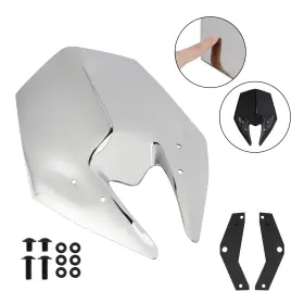 Win-k278-chr Artudatech Windscreen Windshield Bracket Fit For Kawasaki Z900 2025 Chrome Ca
