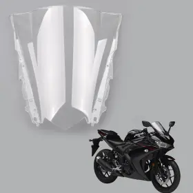 Win-y408-clear Artudatech Windshield Windscreen For Yamaha Yzf-r25 2014-2018 Yzf-r3 2015-2018 Clear