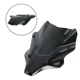 Win-y457-blk Artudatech Windscreen Windshield Shield Protector Fit For Yamaha Mt-07 Mt07 2021-2024 Ca