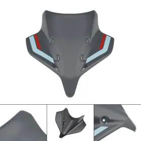 Win-y480-gry Artudatech Abs Motorcycle Windshield Windscreen Fit For Yamaha Mt-10 / Sp 2022-2024