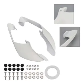 Win-199-whi Automoto8 Front Side Winglets Fit For Yamaha Yzf R1 R1m 2021-2024 White