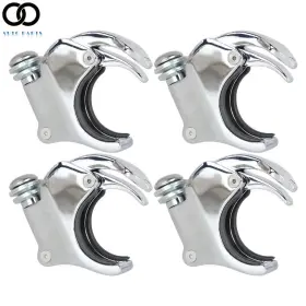 Apo191936 Autoooparts 49mm 4pcs Windshield Windsreen Clamps Fit For Dyna 2002 2003 2004-2014 2015 2016