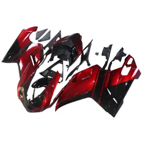 1098-2007-42 Autopartsbay #bay Abs Candy Red Fairings Kit For Ducati 1098/848/1198 2007 - 2012 Bodywork Cowl