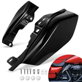 20092024 Benlari Hs-9785 Gloss Black Air Deflectors Heat Shields For Harley Touring Models