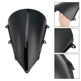 Win-h187-blk Bruce&shark Windshield Windscreen Fit For Honda Cbr650r 2019-2024