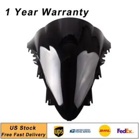 Bstore 550731385582 Wind Screen Double Bubble Windshield Windscreen For Yamaha Yzf R1 2007 2008 Us
