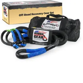 176860blg Bubba Rope Gear - Truck Recovery Set 7/8in X 20ft Black/blue
