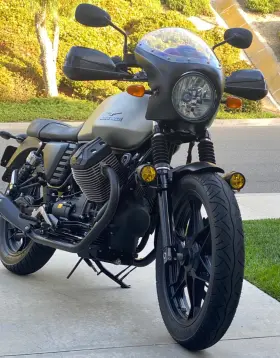 Rcc57e Chic Designs Road Comet Classic Windscreen For 2016-2017 Moto Guzzi Vii Stone