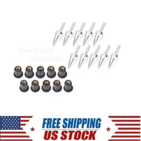 10xwindscreen Comebuybest 412562177418 Windshield Spike Bolts For Yamaha Kawasaki Suzuki Honda Silver Usa