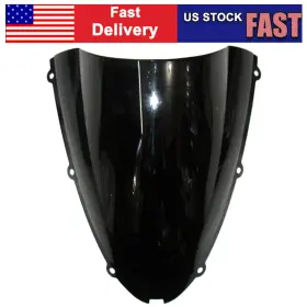 Comebuybest 510001191022 Windscreen Windshield Motorcycle Fit Kawasaki Ninja Zx10r Zx6r 636 2005-2008 Le