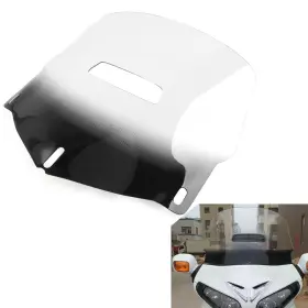 Comebuybestusa 550727262774 Windshield Screen Protector For Honda Goldwing Gl1800 2001-17 Clear And Black Fl