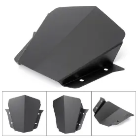 Comebuybestusa 550742176759 Front Windshield Windscreen Aluminum Fit For Yamaha Mt 09/fz 09 2014-2016 Black