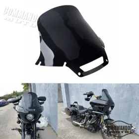 Us-ww-4691-sk Commandomoto For Harley Low Rider St Fxlrst Fxrst 2022-2024 Headlight Fairing Windshield