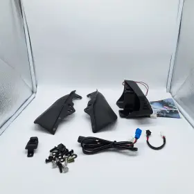 Vst-010103-040 Coolflow Fan For Road Glide Oil Cooler With Heat Shield Harley