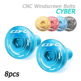 Clcrwbxxcybercbr1cc006 Createmotor Cnc Windscreen Screw Bolt Kit Set For Honda Cbr500r 2013-2015