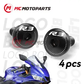 Clcrwbxxlogor34pcscc010 Createmotor R3 Windscreen Bolt Kit M5 Fits Yamaha Yzf 2014-2020 19 18 17 16