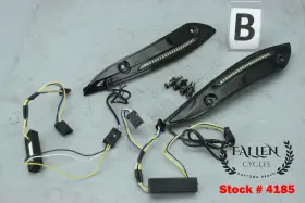 57400308 Custom Dynamics 2016 Harley Road Glide Front Fairing Turn Signal Set Led #4185
