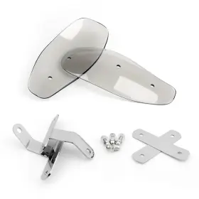 Win-029-clear Darupsun Motorcycle Hand Guard Cold Wind Deflector Shield For Softail Touring Honda Clear