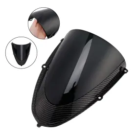 Win-189-cblk Darupsun Headlight Fairing Windshield For Aprilia Rs 660 2020-2024 Simulated Carbon Black
