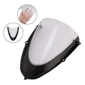 Win-189-ccle Darupsun Headlight Fairing Windshield Fit For Aprilia Rs 660 20-24 Simulated Carbon Clear Win-189-ccle Darupsun Headlight Fairing Windshield Fit For Aprilia Rs 660 20-24 Simulated Carbon Clear