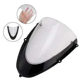 Win-189-gcle Darupsun Headlight Fairing Windshield Fit For Aprilia Rs 660 2020-2024 Gloss Black Clear