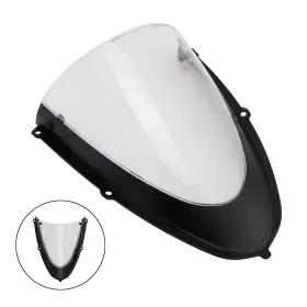 Win-189-mcle Darupsun Headlight Fairing Windshield Fit For Aprilia Rs 660 2020-2024 Matt Black Clear