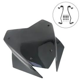Win-d517-blk Darupsun Windshield Windscreen Fit For Ducati Multistrada V4/s/s Sport 2021-2023