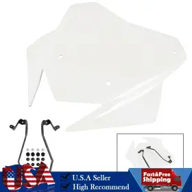 Win-d517-cle Darupsun Windshield Windscreen Fit For Ducati Multistrada V4/s/s Sport 2021 2023 Cle