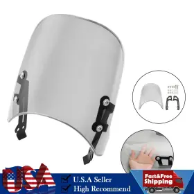 Win-d518-cle Darupsun Windshield Windscreen Fit For Ducati Scrambler 800 400 2015-2022