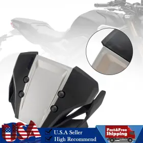 Win-h164-sil Darupsun Abs Motorcycle Windshield Windscreen Fit For Honda Cb650r 2019-2022